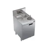 Krowne Metal KR24-MS18-C Underbar Sink Unit, Compartment with and / - 18.00"W x 24.00"D