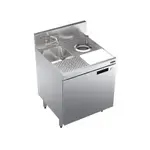 Krowne Metal KR24-MS24-C Underbar Sink Unit, Compartment with and / - 24.00"W x 24.00"D
