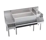 Krowne Metal KR24-W60B-10 Royal Series Underbar Ice Bin/Cocktail Station