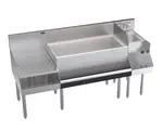 Krowne Metal KR24-W66B-10 Royal Series Underbar Ice Bin/Cocktail Station