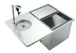 Krowne Metal WS-2 Krowne Drop-In Ice/Water Station