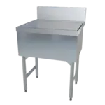 LaCrosse Cooler CLW18 Underbar Drainboard, Freestanding with Stainless Steel Construction 6"H Backsplash - 18"W x 24"D
