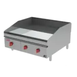 Lang Manufacturing 224ZSDC LG Series 24'' Countertop Gas Griddle with Thermostatic Controls - 70,000 BTU
