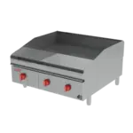 Lang Manufacturing 224ZTD LG Series 24'' Countertop Gas Griddle with Thermostatic Controls - 70,000 BTU