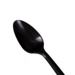 U2003B Karat PP Plastic Medium Weight Tea Spoons Bulk Box, Black - 1,000 pcs