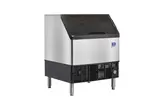 Manitowoc UYP0310A 30.00" Half-Dice Ice Maker With Bin, Cube-Style - 300-400 lbs/24 Hr Ice Production, Air-Cooled, 230 Volts