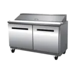 Maxx Cold MXCR48MHC 48.20'' 2 Door Mega Top Refrigerated Sandwich / Salad Prep Table