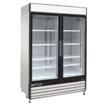 Maxx Cold MXM2-48FHC 54.00'' Section Glass Door Merchandiser Freezer