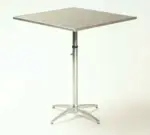 Maywood Furniture ML36SQPEDADJ Standard Pedestal Table