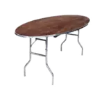 Maywood Furniture MP4296OVAL Standard Folding Table