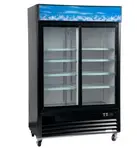 Falcon MERCHANDISER REFRIGERATOR 2 GLASS SLIDING DOOR, 35 CU FT,