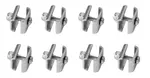 Metro 9970Z BAG OF (8) CLAMP ASSEMBLES FOR ENCLOSURES