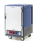 Metro C535-CFS-L-BUA C5™ 3 Series with Blue Insulation Armour™ Half Height Solid Door Insulated Mobile Proofing and Holding Cabinet, 120 Volts