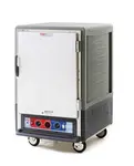 Metro C535-CFS-L-GY C5™ 3 Series with Grey Insulation Armour™ Half Height Solid Door Insulated Mobile Proofing and Holding Cabinet, 120 Volts