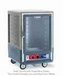 Metro C535-MFC-L-GY C5™ 3 Series with Grey Insulation Armour™ Half Height Clear Door Insulated Mobile Proofing and Holding Cabinet, 120 Volts