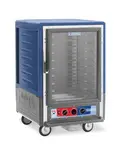 Metro C535-MFC-U-BUA C5™ 3 Series with Blue Insulation Armour™ Half Height Clear Door Insulated Mobile Proofing and Holding Cabinet, 120 Volts