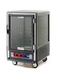 Metro C535-MFC-U-GY C5™ 3 Series with Grey Insulation Armour™ Half Height Clear Door Insulated Mobile Proofing and Holding Cabinet, 120 Volts