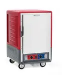 Metro C535-MFS-U C5™ 3 Series with Red Insulation Armour™ Half Height Solid Door Insulated Mobile Proofing and Holding Cabinet, 120 Volts