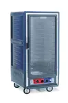 Metro C537-CFC-4-BUA C5™ 3 Series with Blue Insulation Armour™ 3/4 Height Clear Door Insulated Mobile Proofing and Holding Cabinet, 120 Volts