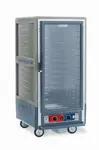 Metro C537-CFC-4-GY C5™ 3 Series with Grey Insulation Armour™ 3/4 Height Clear Door Insulated Mobile Proofing and Holding Cabinet, 120 Volts