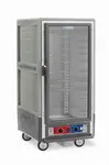 Metro C537-CLFC-U-GY C5™ 3 Series with Grey Insulation Armour™ 3/4 Height Clear Door Insulated Mobile Proofing and Holding Cabinet, 120 Volts