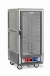 Metro C537-MFC-U-GY C5™ 3 Series with Grey Insulation Armour™ 3/4 Height Clear Door Insulated Mobile Proofing and Holding Cabinet, 120 Volts