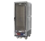 Metro C539-CFC-4-GY C5™ 3 Series with Grey Insulation Armour™ Full Height Clear Door Insulated Mobile Proofing and Holding Cabinet, 120 Volts