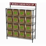 Metro CR1848TGSR To-Go Order Pick-Up Station with Sign
