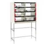 Metro HS-1842LEGKIT-3F Metro2Go Leg Kit with 3-Sided Frame,  freestanding,  chrome plated