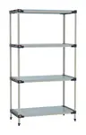 Metro M4-1830F-86-S4 MetroMax® 4 Stationary Starter Shelving Unit