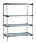 Metro M4-2136G-63-S4 MetroMax® 4 Stationary Starter Shelving Unit