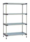 Metro M4-2142G-74-S4 MetroMax® 4 Stationary Starter Shelving Unit