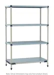 Metro MQ-1836GF-74-S4 MetroMax® Q Stationary Starter Shelving Unit