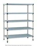 Metro MQ-2424G-63-S5 MetroMax® Q Stationary Starter Shelving Unit
