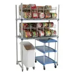 Metro MQCR244874-RU Max Q Can Rack Configuration 24"D x 48"W x 74"H