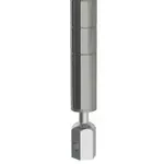 Metro SA63P Seismic 63" SES Chrome Plated Post with welded