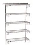 Metro SW-1848K4-85-5TIER SmartWall Tall Wall Shelving Kit