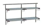 Metro SW-1872S4-45-2TIER SmartWall Life Wall Shelving Kit
