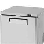 Turbo Air MUF-28-N 27.5'' 1 Section Undercounter Freezer with 1 Right Hinged Solid Door and Side / Rear Breathing Compressor