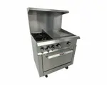 MVP Group LLC IR-2B-24MG-36 Restaurant Gas Range, with and -
