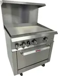 MVP Group LLC
IR-36MG-36 LP
Restaurant Gas Range,
with 

and 
-