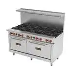 Sierra SR-10-60 Restaurant Gas Range, 60" W with and -