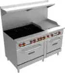 Sierra SR-6B-24G-60 Restaurant Gas Range, 60" W with and -