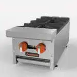 Sierra SRHP-2-12 Burner Countertop Gas Hotplate / Range with Controls -