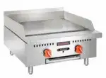 Sierra SRMG-48 48'' Countertop Gas Griddle with Controls -