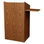 National Public Seating 600-MO Oklahoma Sound® Aristocrat Floor Lectern