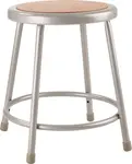 National Public Seating 6218 18"H & 24"H & 30"H Grey Frame