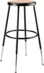 National Public Seating 6224H-10 NPS® 25"-33" Height Adjustable Heavy Duty Steel