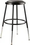 National Public Seating 6418H-10 NPS® 19"-27" Height Adjustable Heavy Duty Vinyl