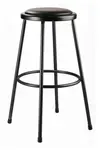 National Public Seating 6430-10 NPS® Vinyl Padded Steel Stool
